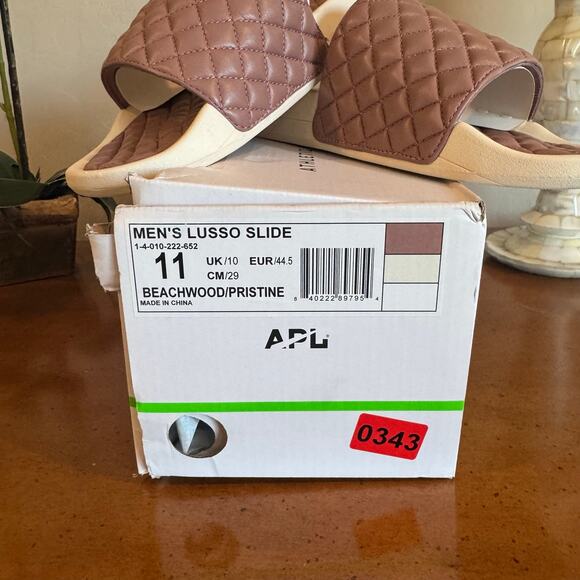 APL Men’s Lusso Slide Beachwood Pristine Size 11 main image 5